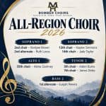Mountain Home Students Selected for All-Region Choir