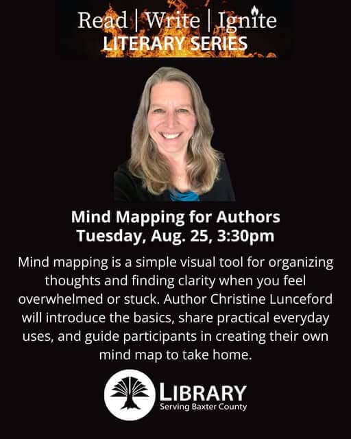 Baxter County Library to Host Mind Mapping Workshop for Writers