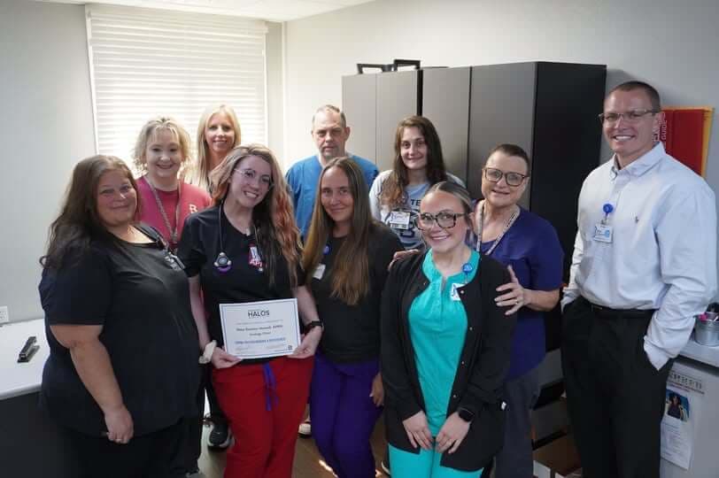 Baxter Health Recognizes Nurse Practitioner Nina Denton Howell with Heroes with Halos Award
