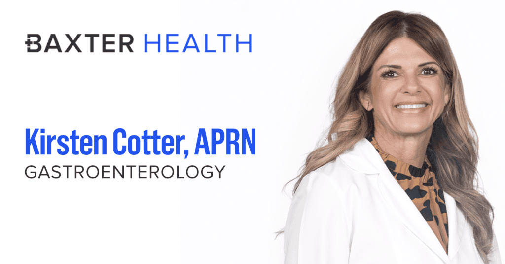 Veteran Baxter Health Nurse Joins Gastroenterology Clinic as Nurse Practitioner