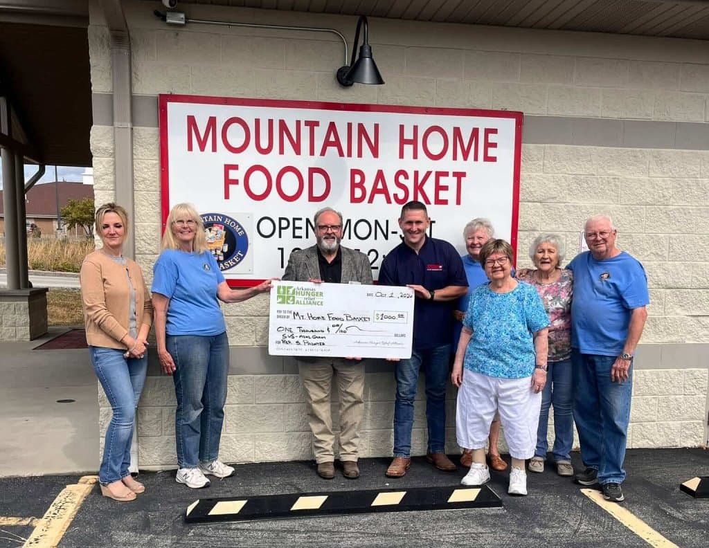 State Rep. Stetson Painter Secures $1,000 Grant for Mountain Home Food Basket
