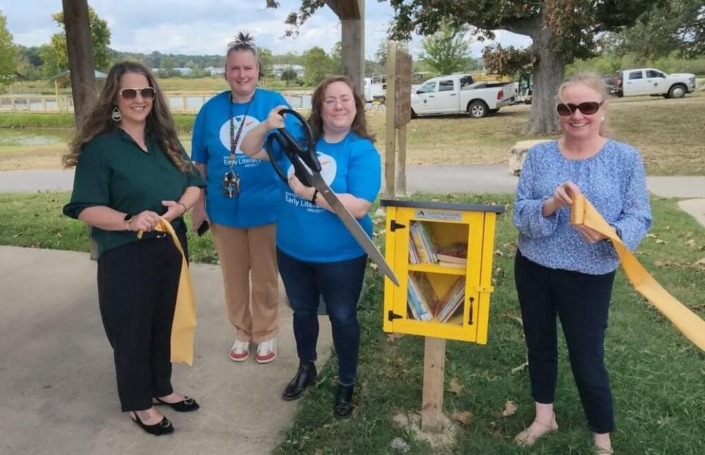 Baxter County Opens 13th Little Free Library at McCabe Park