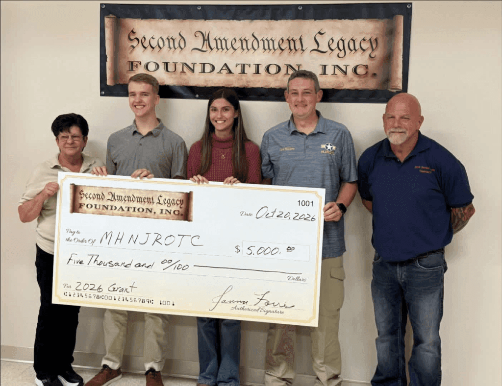 Mountain Home NJROTC Marksmanship Team Receives $5,000 Donation