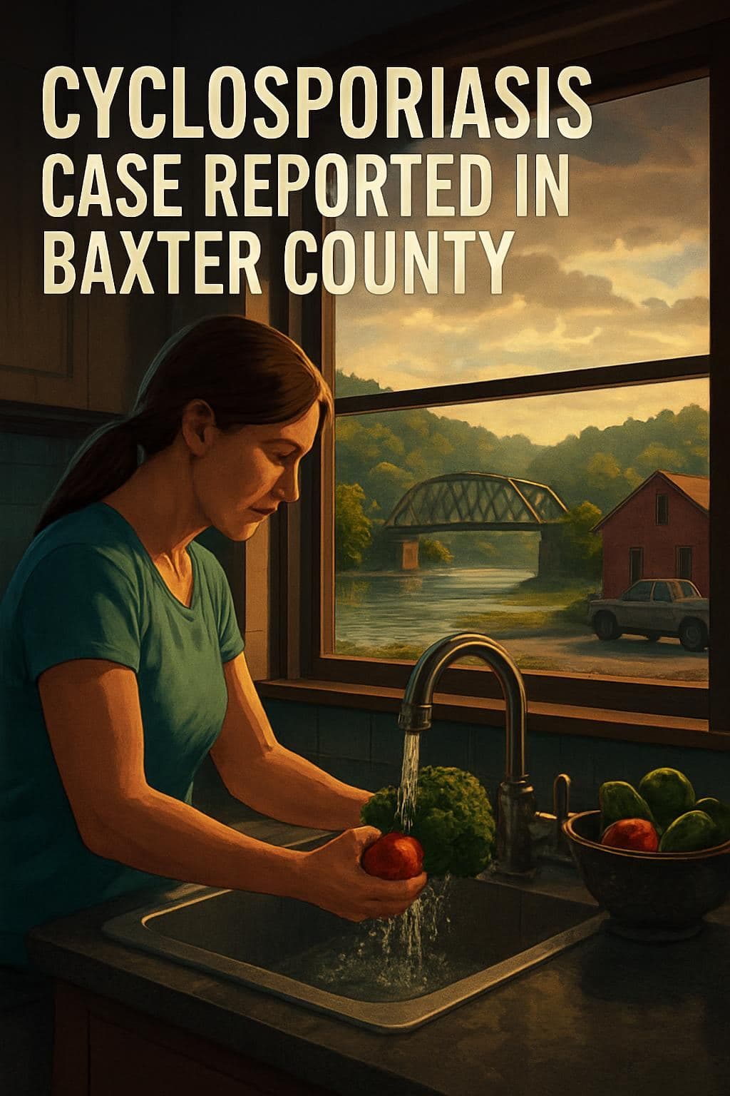 Cyclosporiasis Case Reported in Baxter County