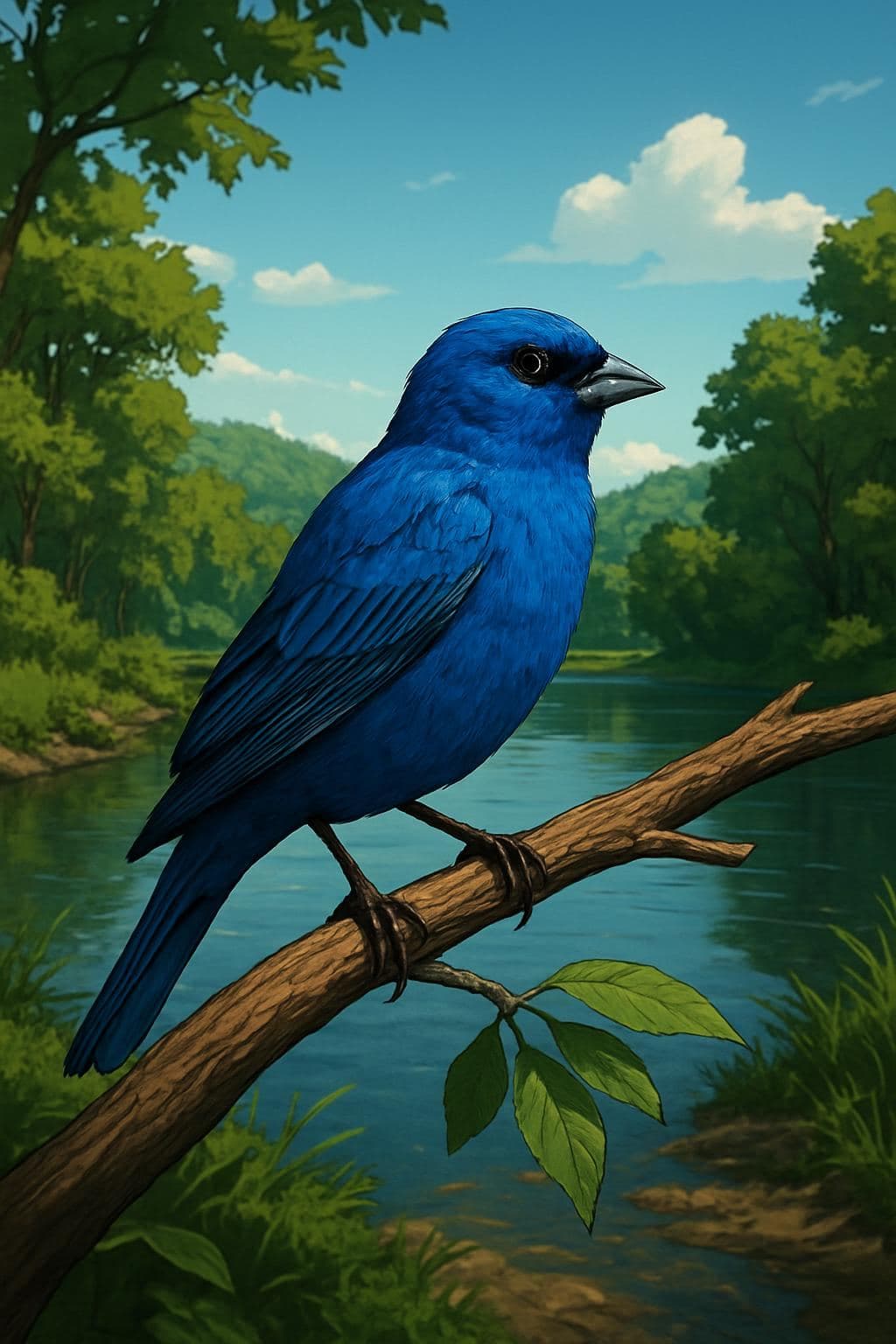 Indigo Buntings: A Vibrant Summer Presence in Arkansas