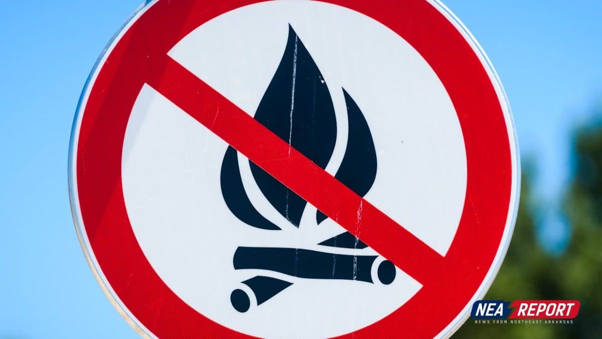 Burn Ban Imposed in Craighead County Due to Fire Risk
