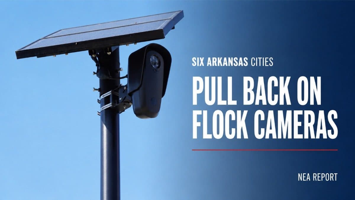 Six Arkansas Cities End or Halt Flock Camera Programs Amid Privacy Concerns