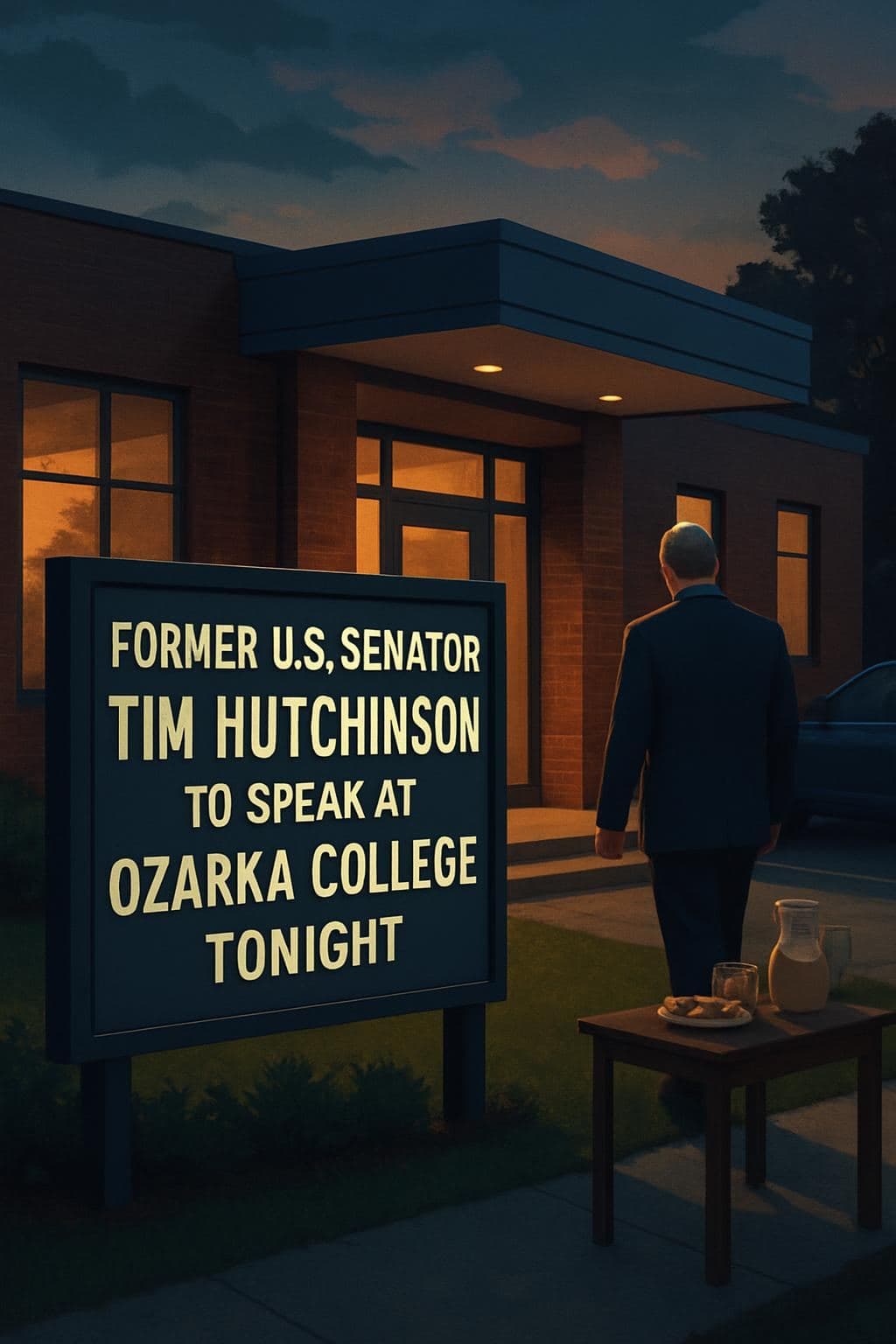 Former U.S. Senator Tim Hutchinson to Speak at Ozarka College Tonight
