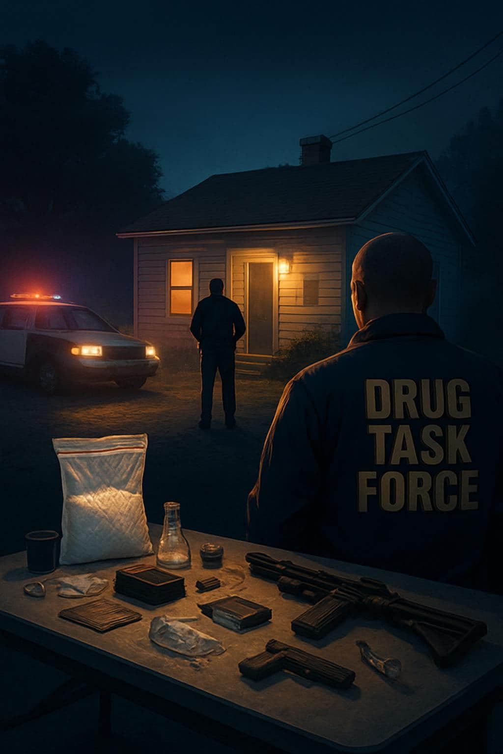 Drug Task Force Investigation Uncovers Meth Lab, Results in Three Arrests