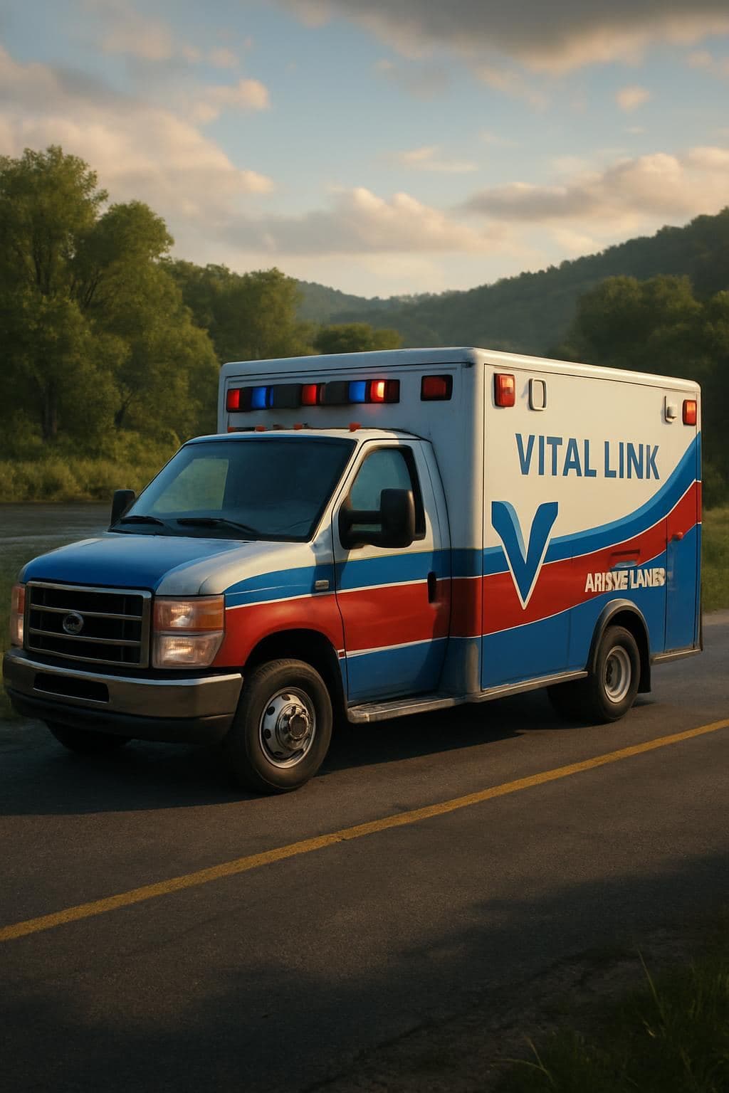 Vital Link Ambulances Unveil New Look in Izard County