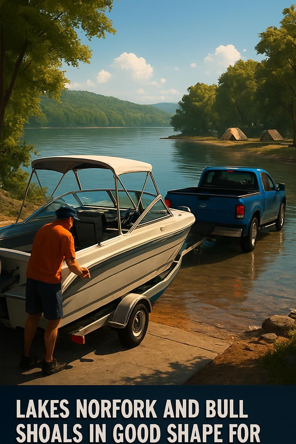 Lakes Norfork and Bull Shoals in Good Shape for Holiday Weekend