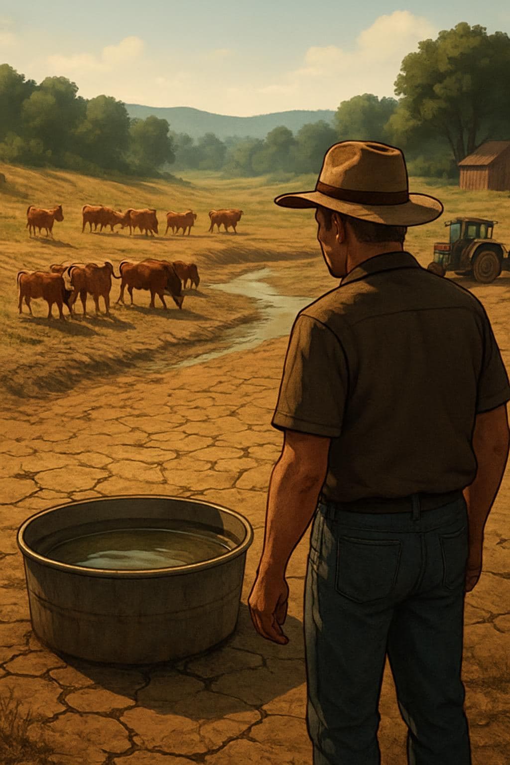 Drought Conditions Leave Fulton County Farmers Searching for Livestock Water Sources
