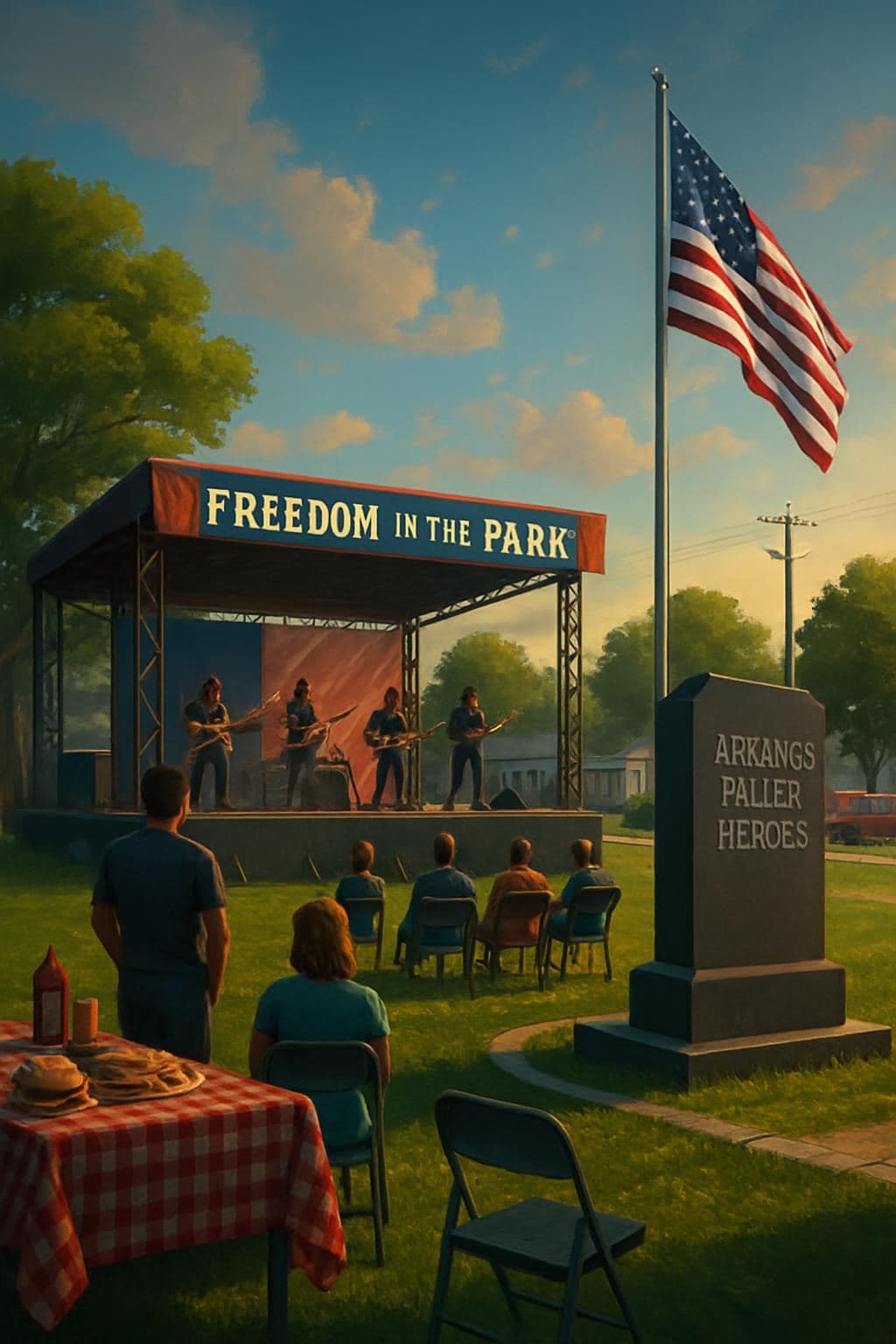 19th Annual 'Freedom in the Park' Celebration Held Today in Imboden