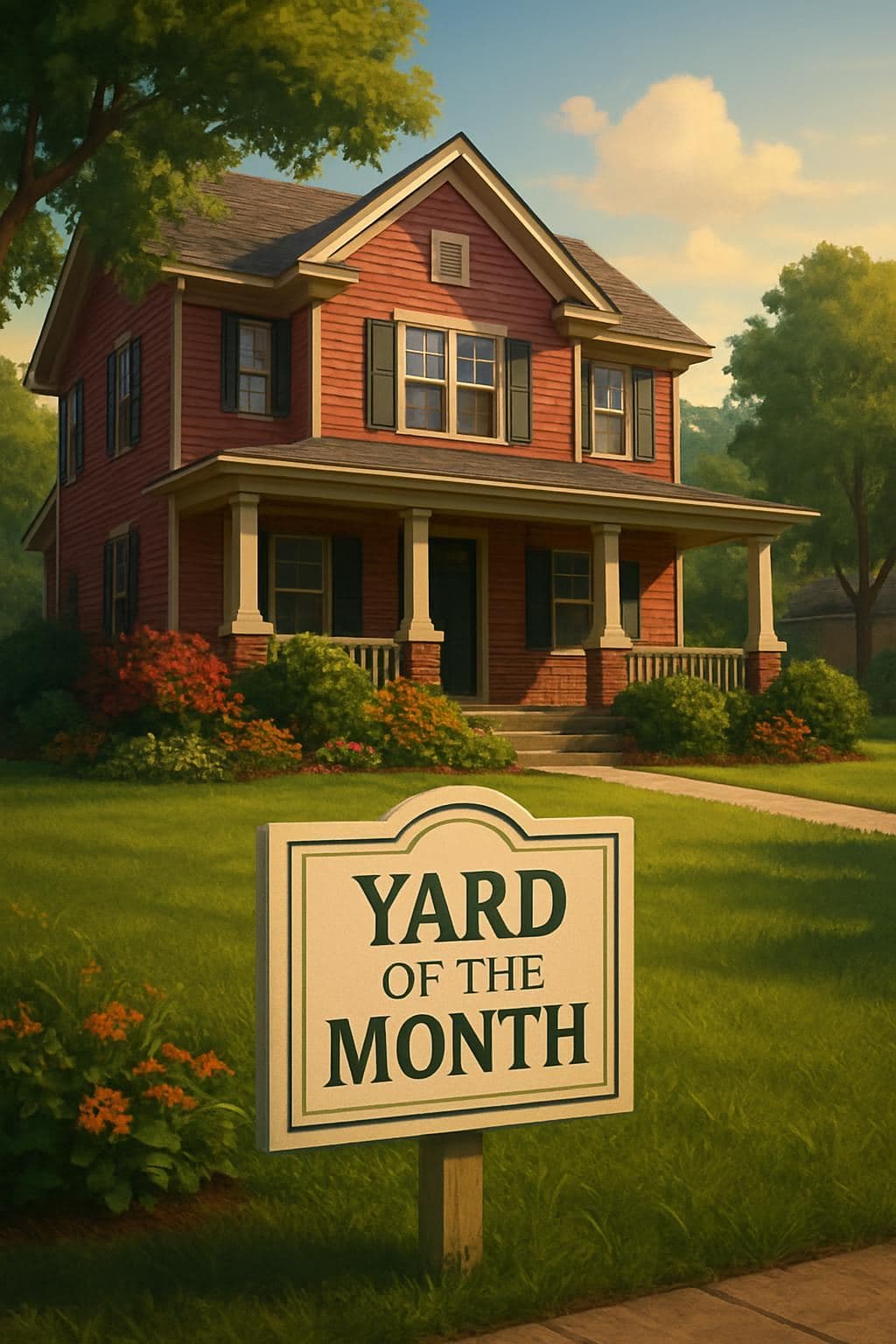 Doyles Recognized as September Yard of the Month in Portia