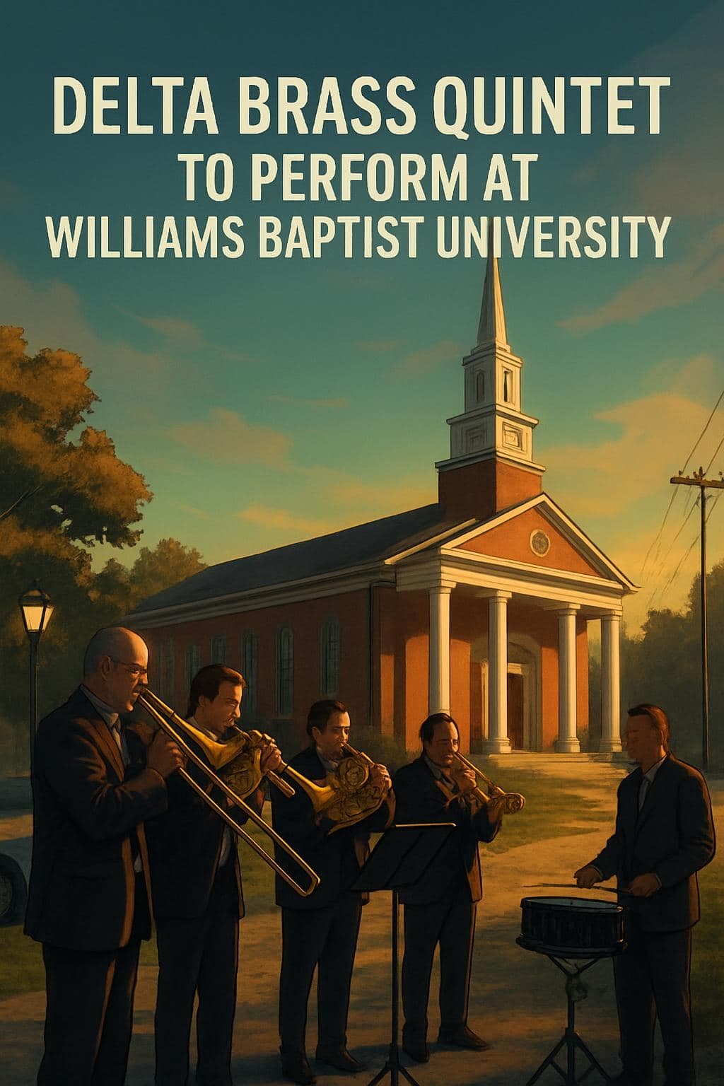 Delta Brass Quintet to Perform at Williams Baptist University
