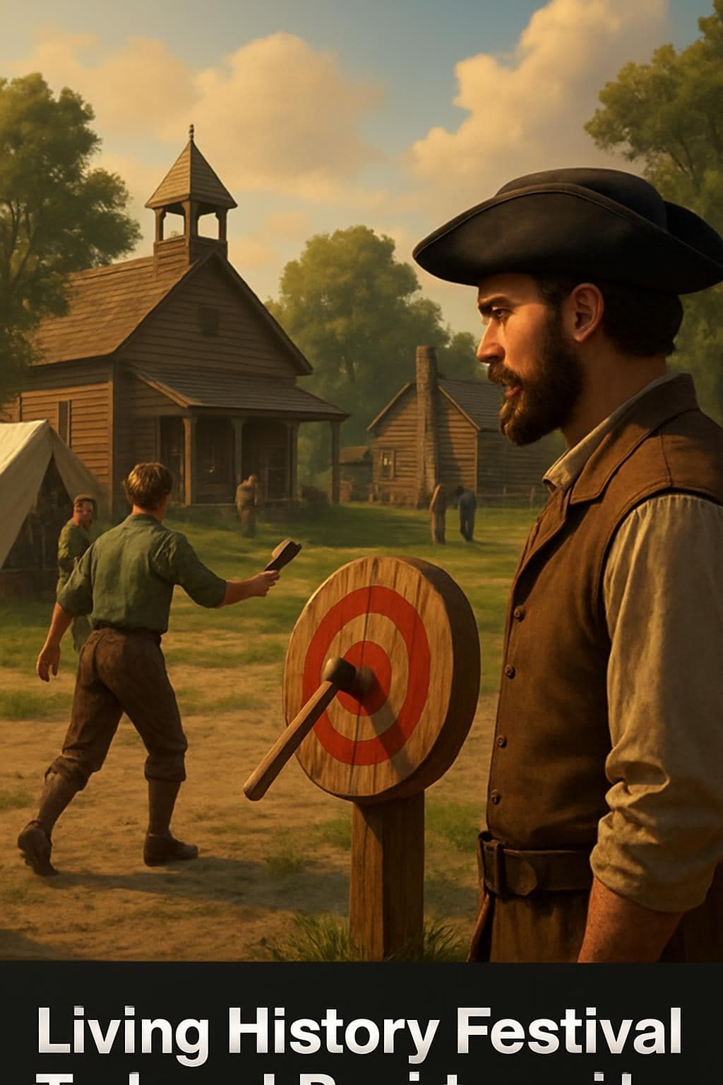 Living History Festival Today at Davidsonville Historic State Park