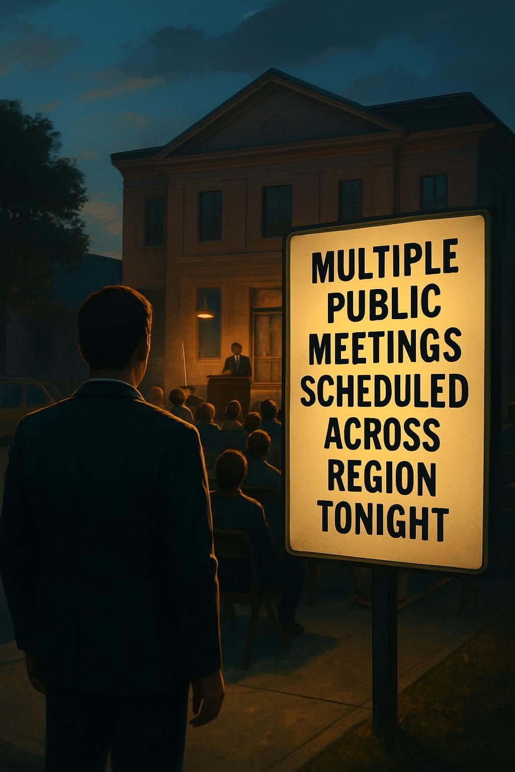 Multiple Public Meetings Scheduled Across Region Tonight