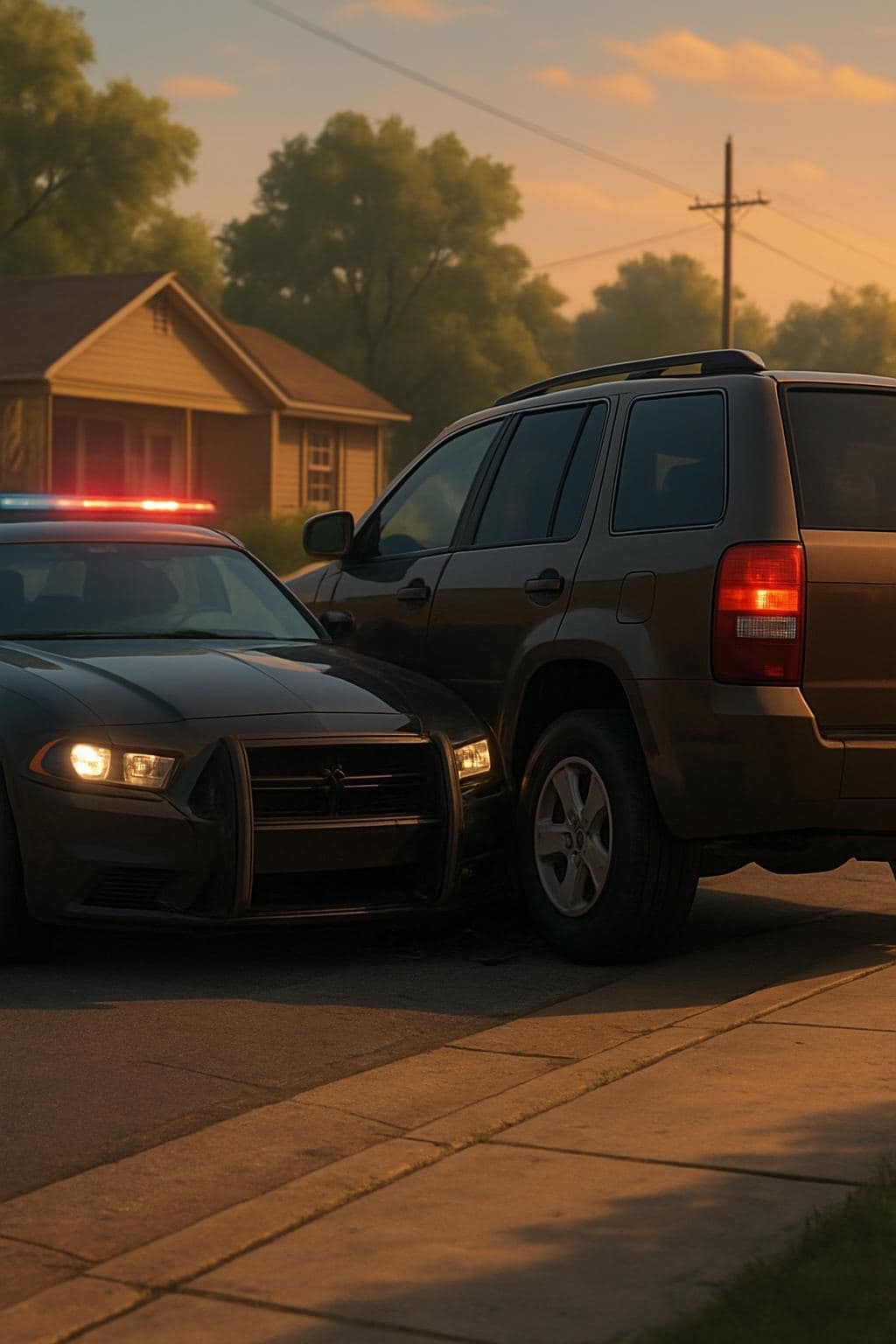 Trooper Strikes SUV Carrying Children During Forrest City Pursuit; Driver Flees