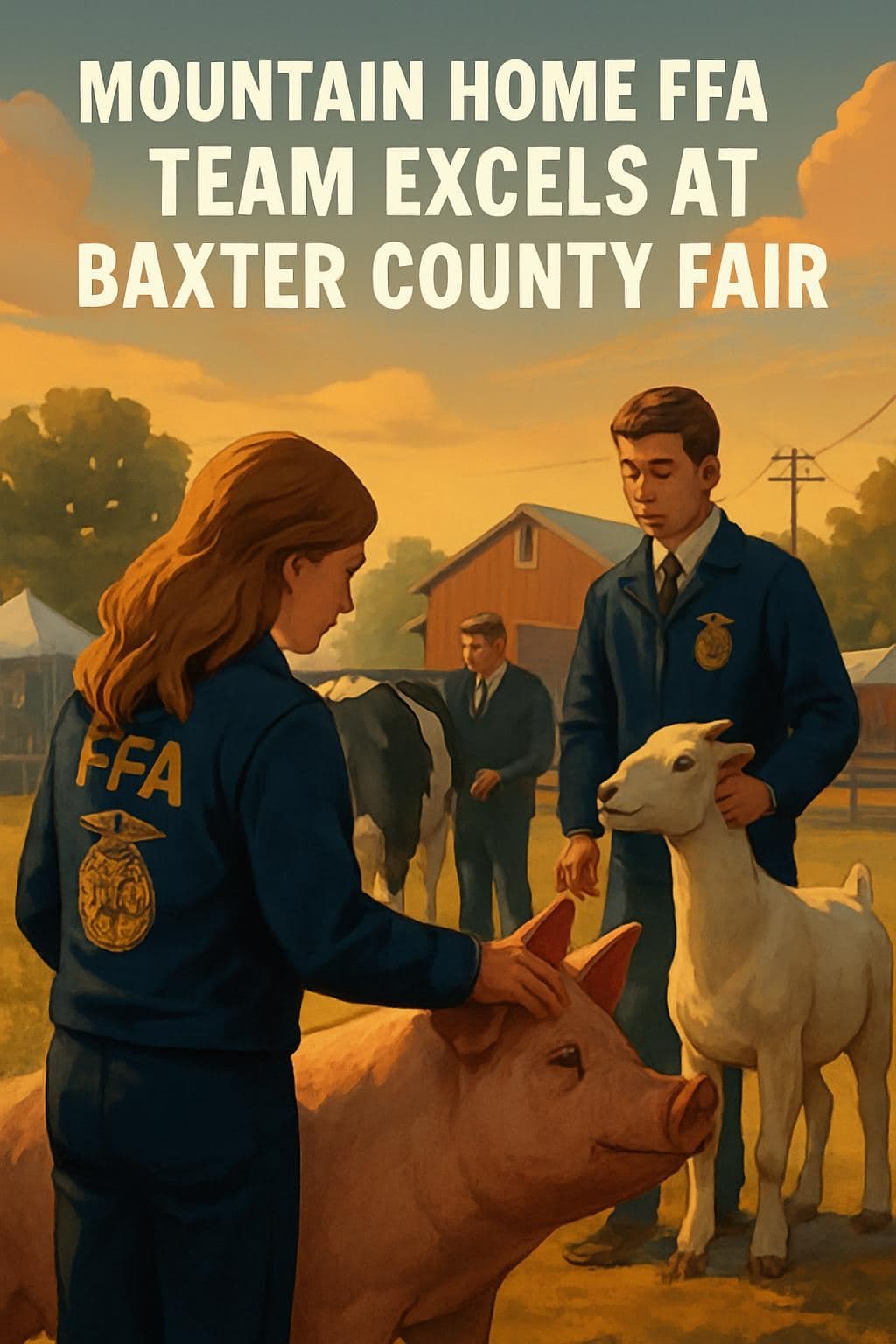 Mountain Home FFA Team Excels at Baxter County Fair