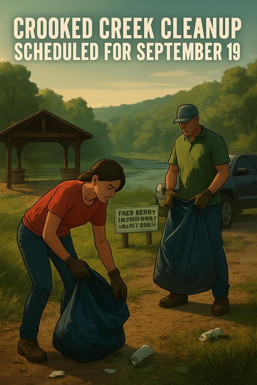 Crooked Creek Cleanup Scheduled for September 19