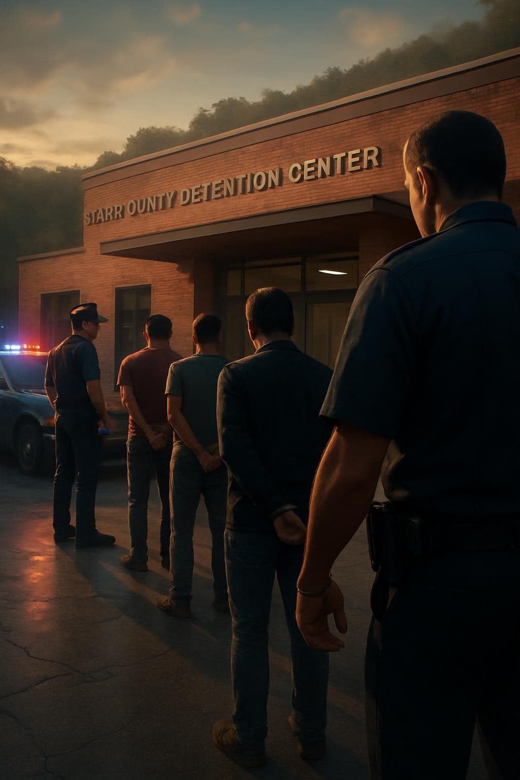 Five Men Detained in Sharp County on Agency Holds