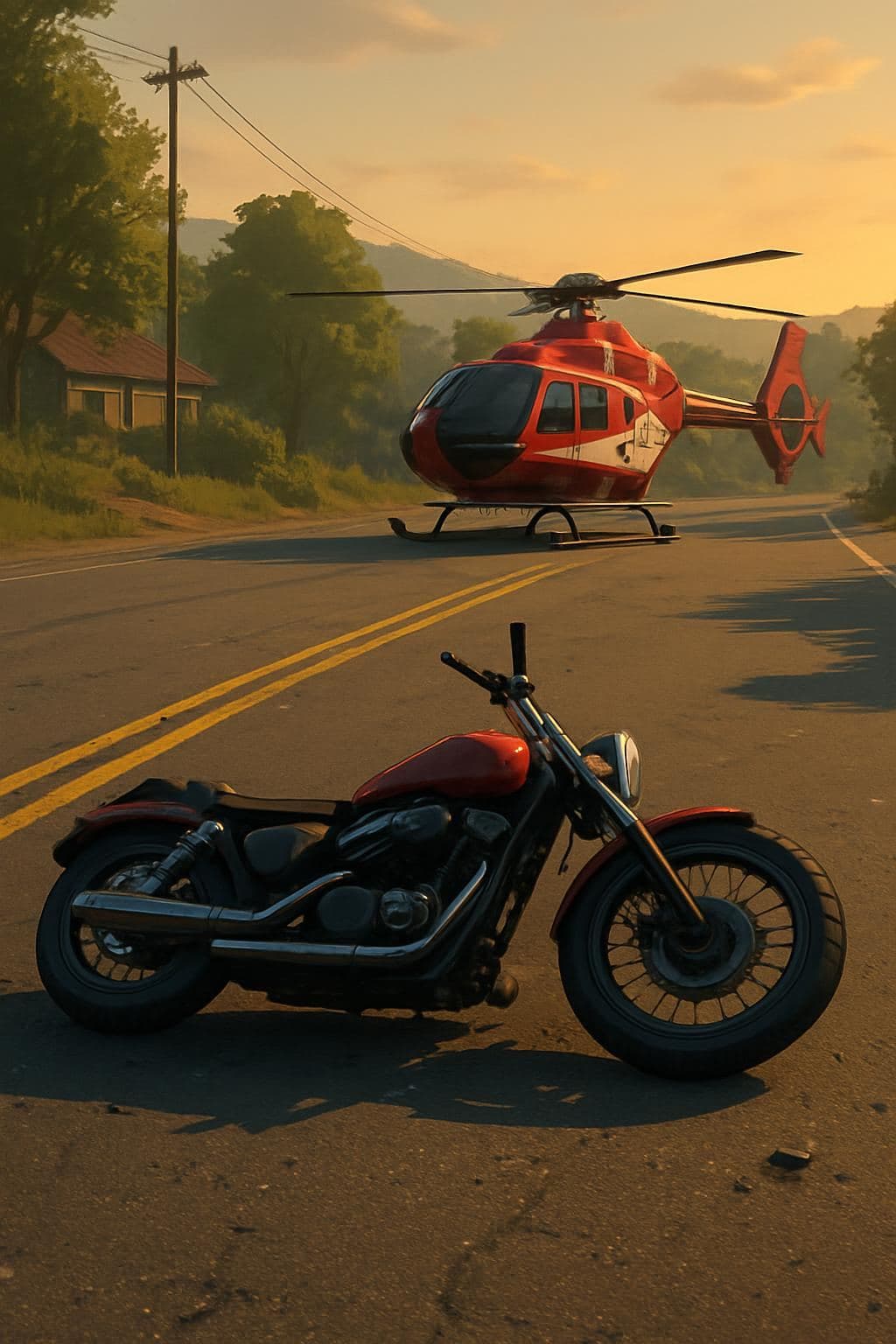 Ash Flat Man Airlifted After Motorcycle Accident in Baxter County