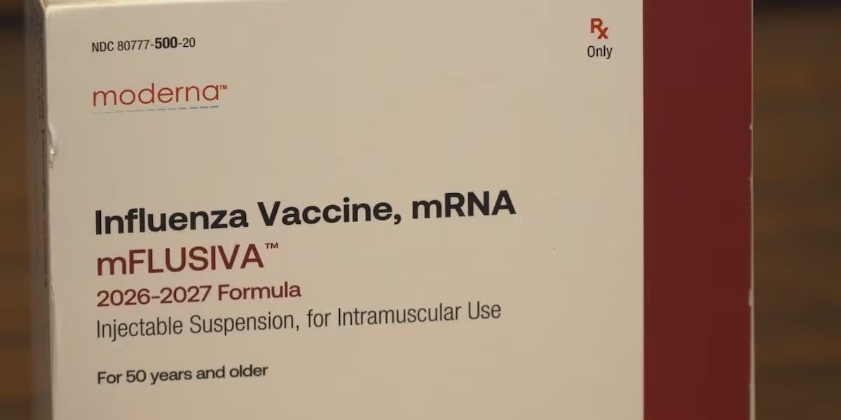 New MRNA Flu Vaccine Now Available for Adults 55 and Older