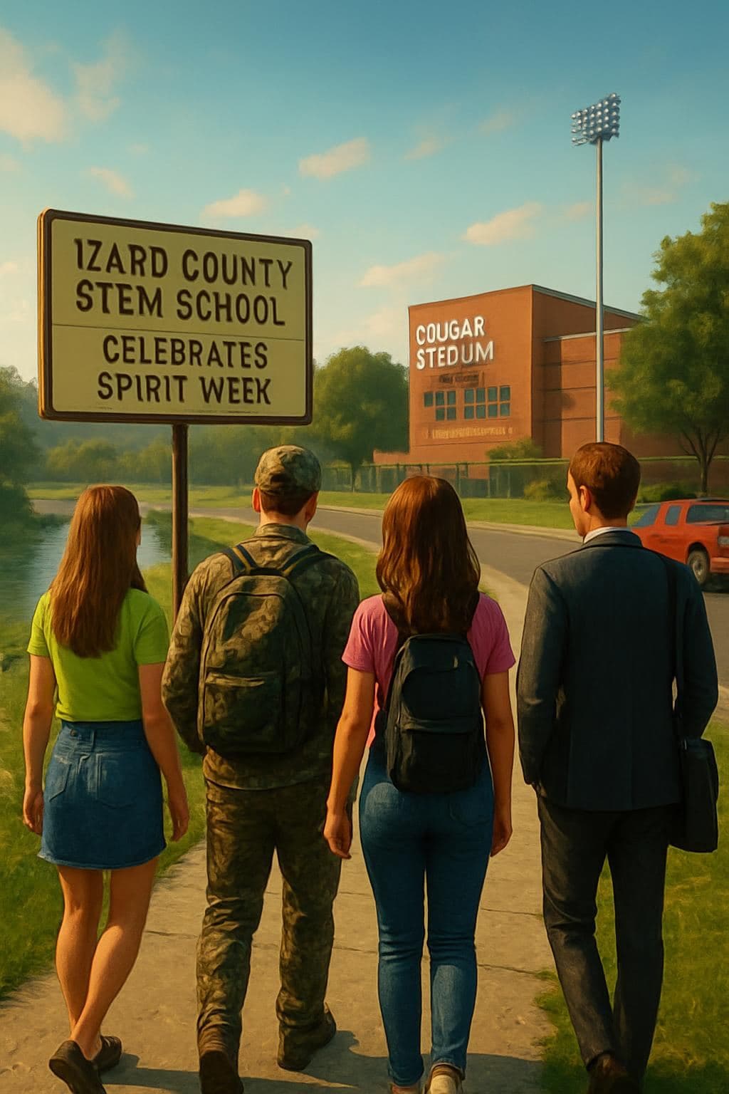 Izard County STEM School Celebrates Spirit Week