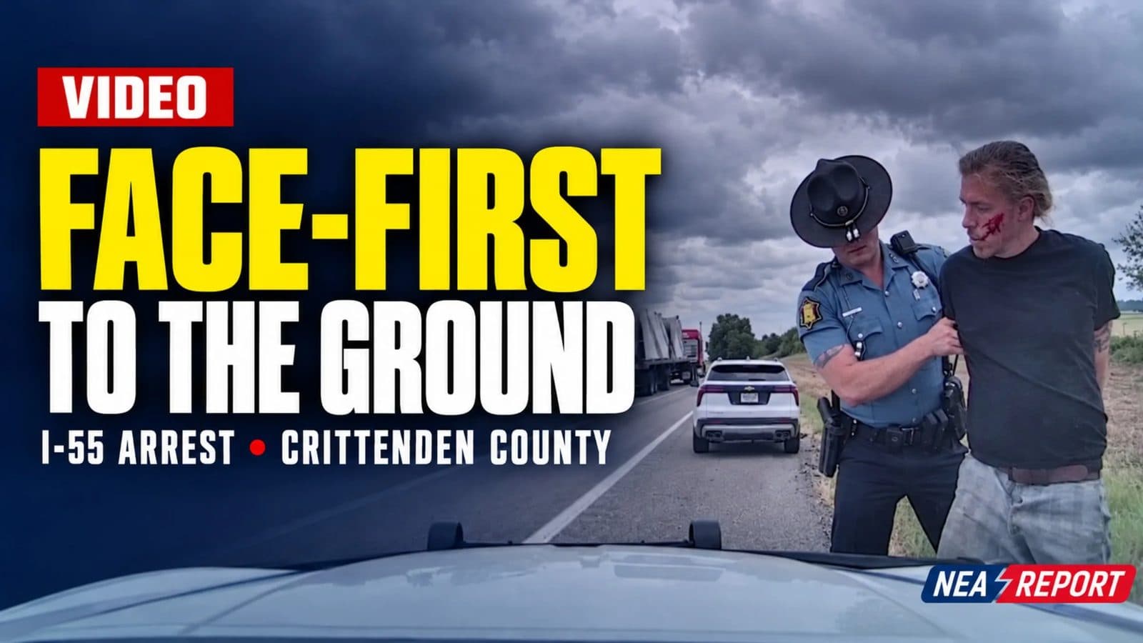 Florida Man Injured During Arrest on I-55; Trooper’s Actions Draw Attention