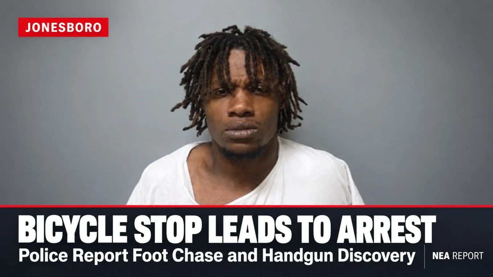 Jonesboro Bicycle Stop Leads to Felony Gun Charges and Arrest