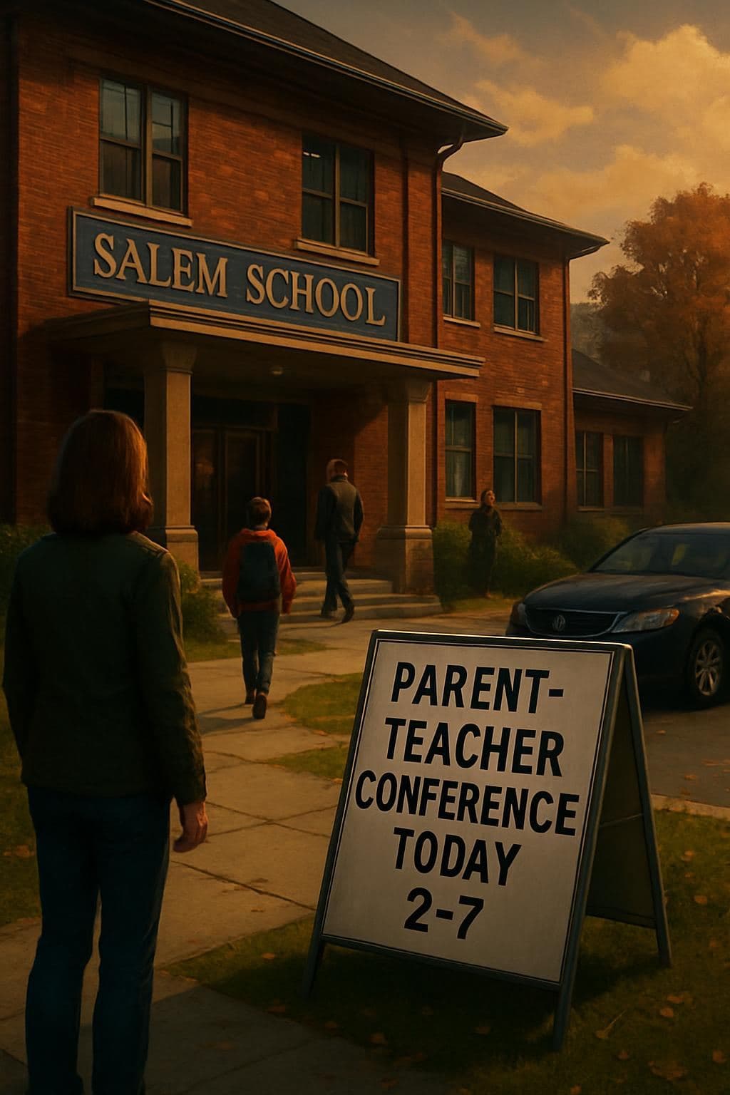Salem School Hosts First Parent-Teacher Conference of the Year