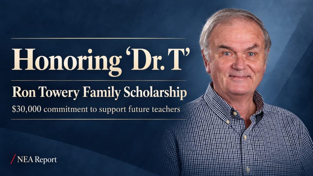 Ron Towery Memorial Scholarship Established to Support Aspiring A-State Teachers