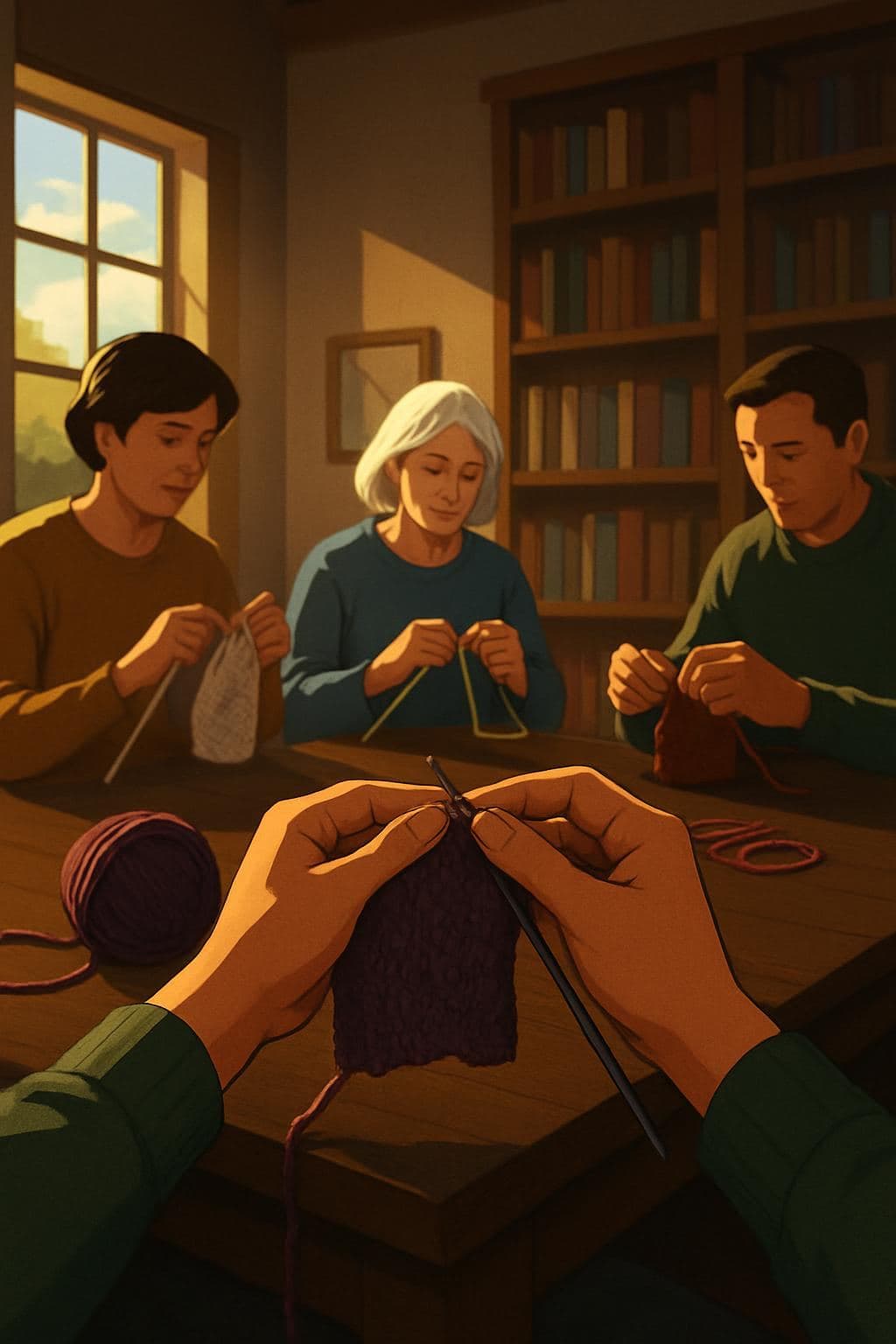 Imboden Library Hosts Weekly Knitting and Crochet Club