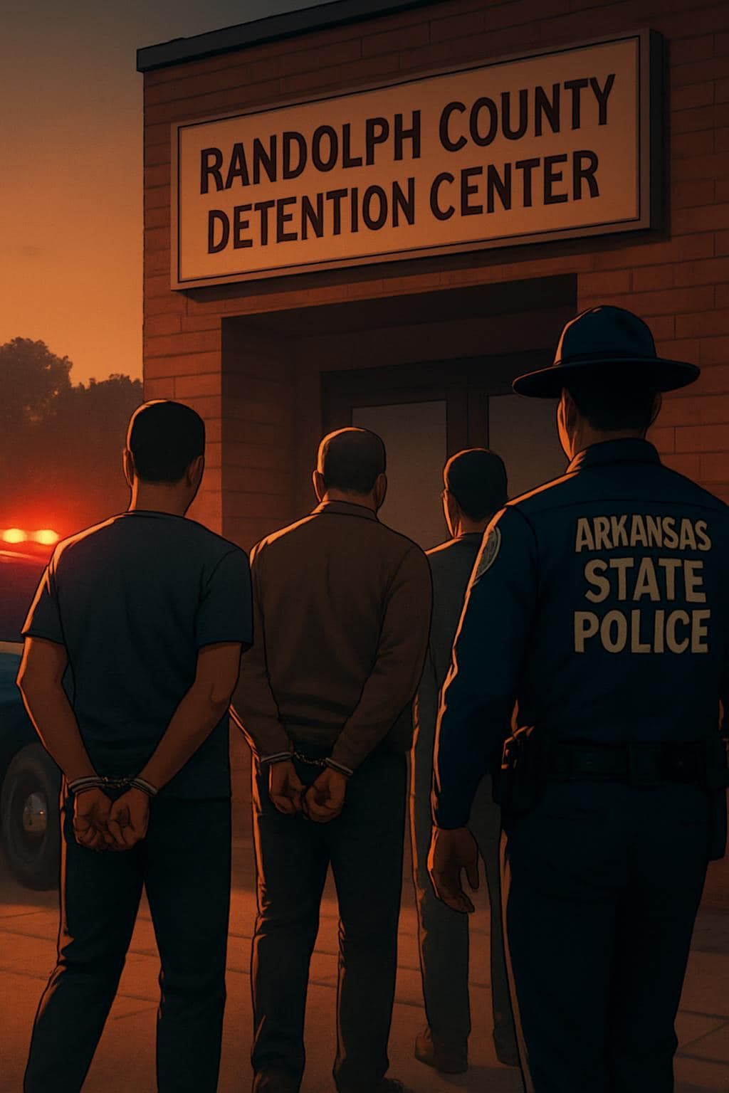 Three Held in Randolph County on Arkansas State Police Holds