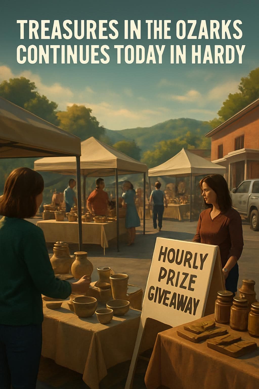 Treasures in the Ozarks Continues Today in Hardy