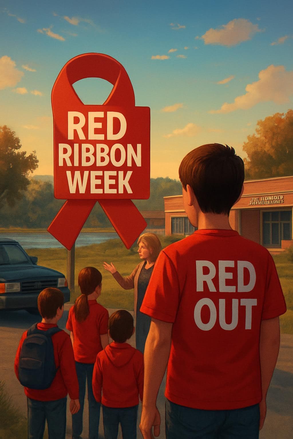 Local Schools Participate in National Red Ribbon Week to Promote Drug-Free Living