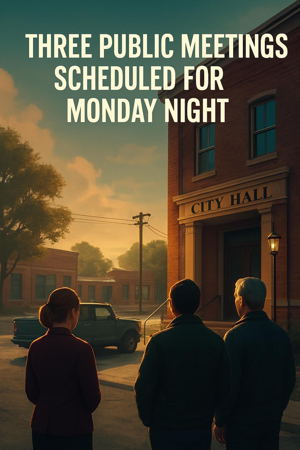 Three Public Meetings Scheduled for Monday Night