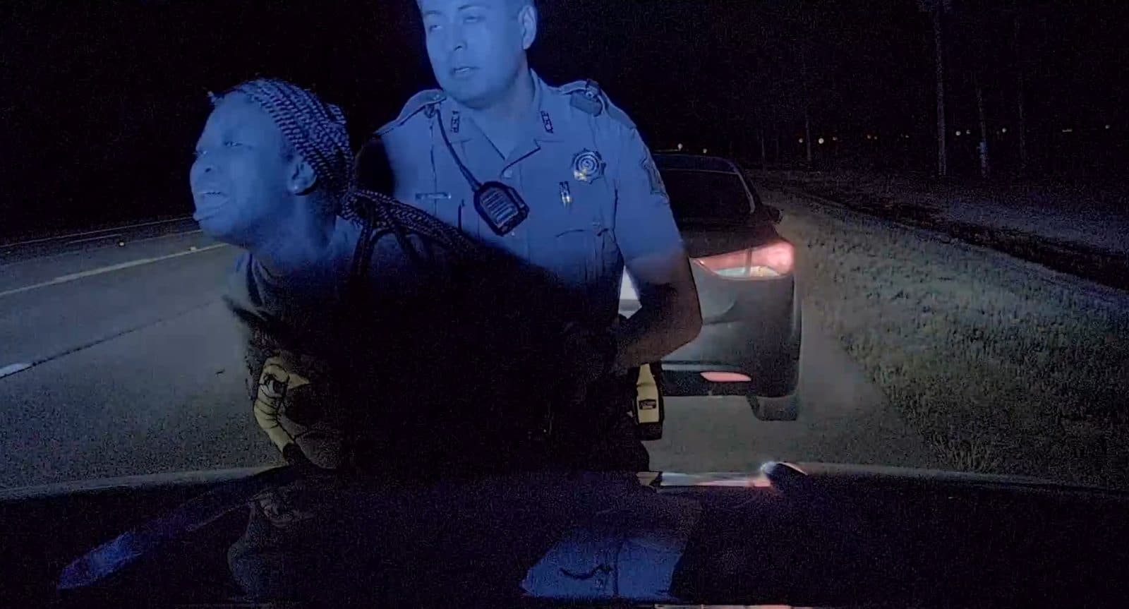 State Trooper Strikes Woman During Arrest Following Traffic Stop Near Manila