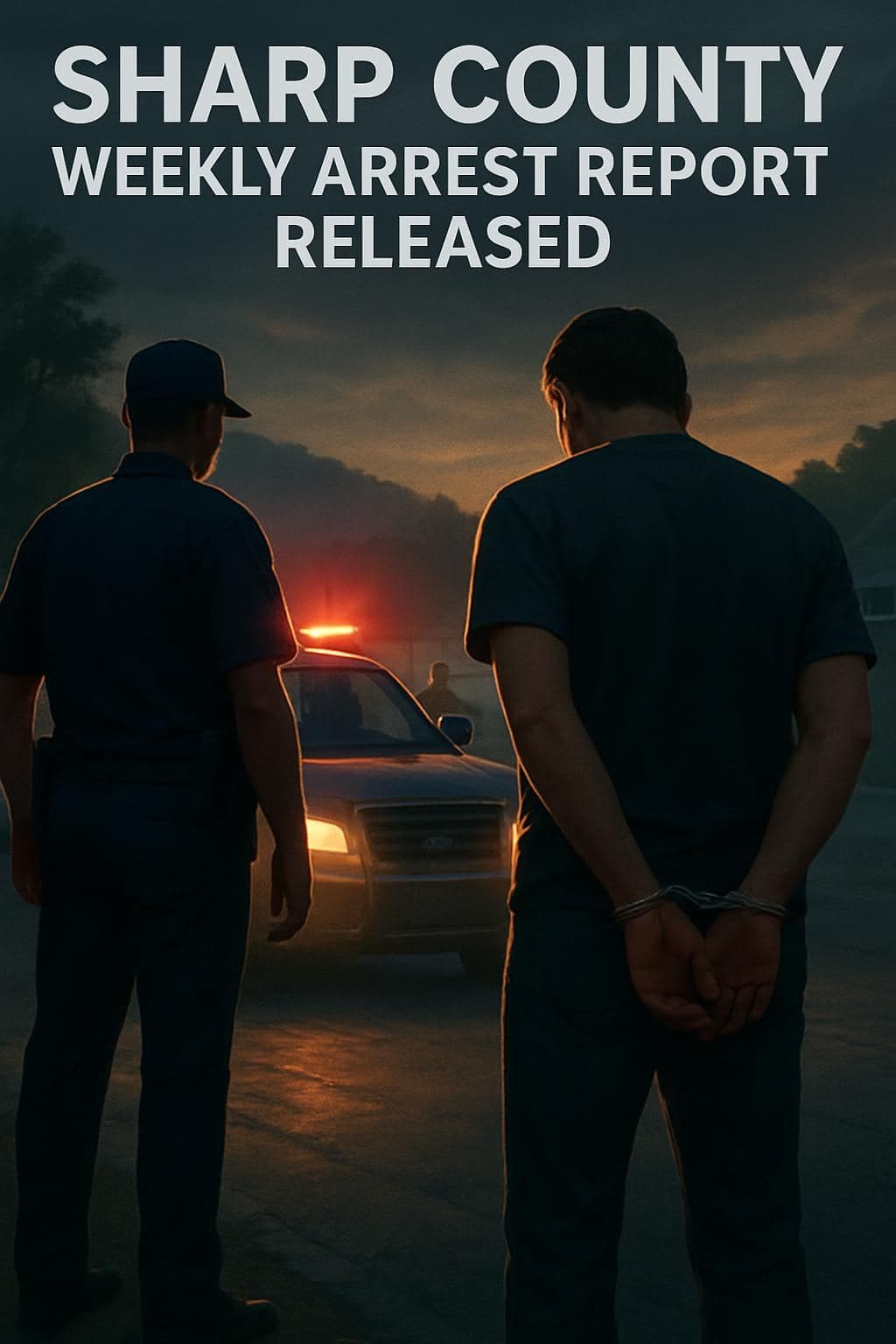 Sharp Schedule Sharp County Weekly Arrest Report Released · NorthArkNow